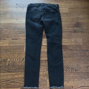 Old Navy black rockstar jogging girls